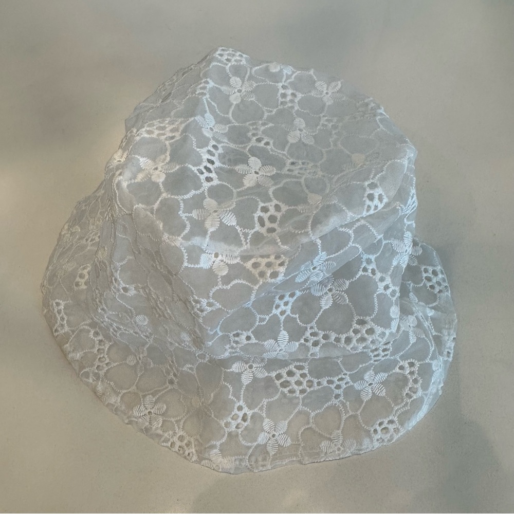 Sheer Lace Bucket Hat